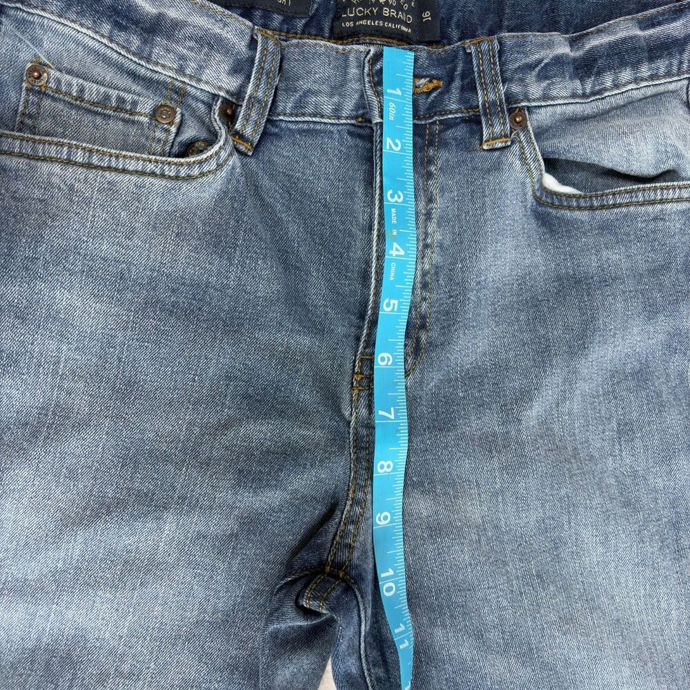 Lucky Brand Classic Straight Jeans Adjustable Waistband Boys Size 16 - Picture 11 of 12